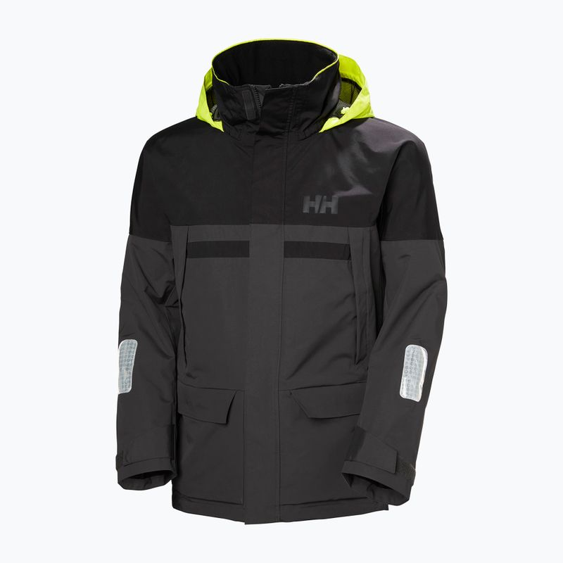 Helly Hansen Pier 4.0 men's rain jacket ebony 10