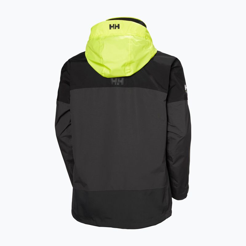 Helly Hansen Pier 4.0 men's rain jacket ebony 11