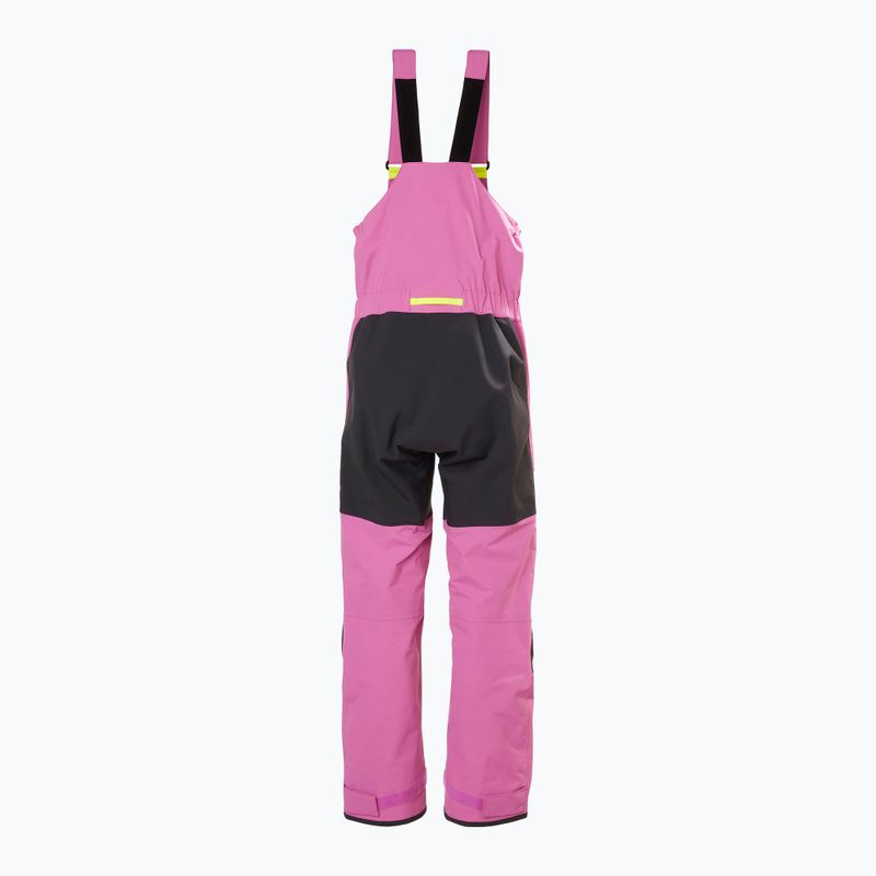 Helly Hansen women's sailing trousers Pier 4.0 Bib meta pink 7
