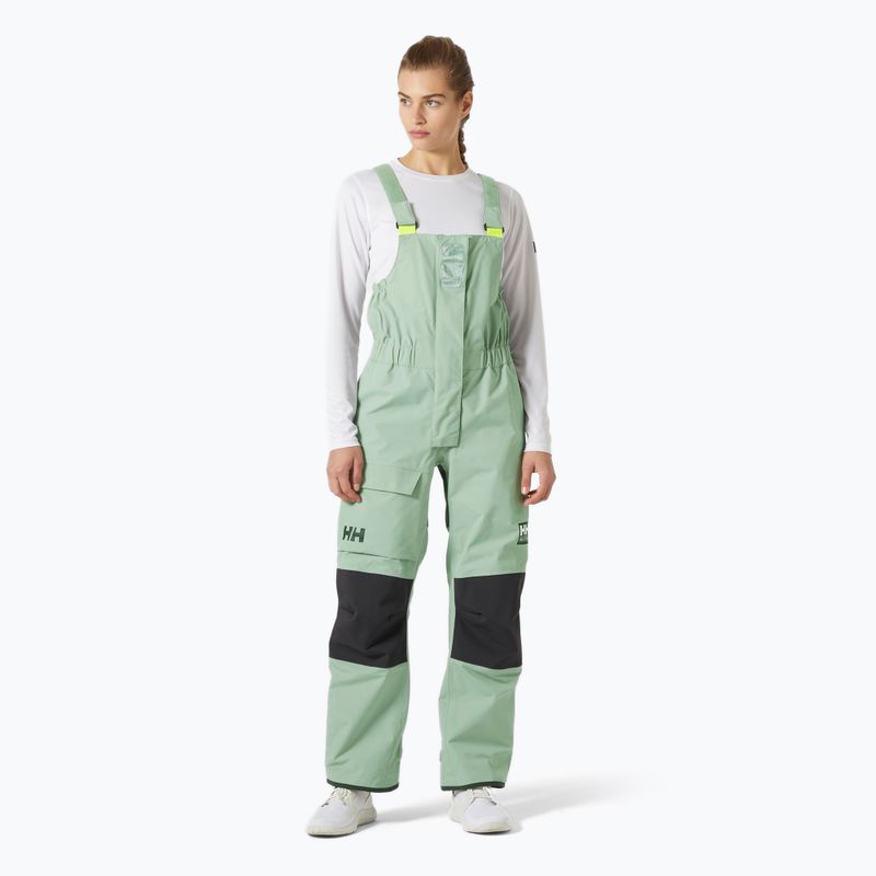 Helly Hansen women's sailing trousers Pier 4.0 Bib eucalyptus