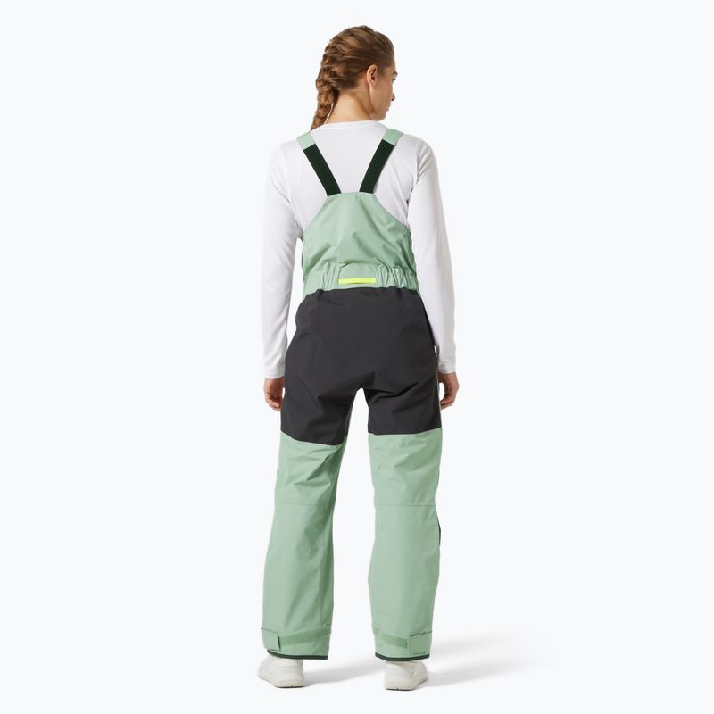 Helly Hansen women's sailing trousers Pier 4.0 Bib eucalyptus 2