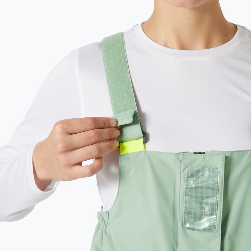 Helly Hansen women's sailing trousers Pier 4.0 Bib eucalyptus 3