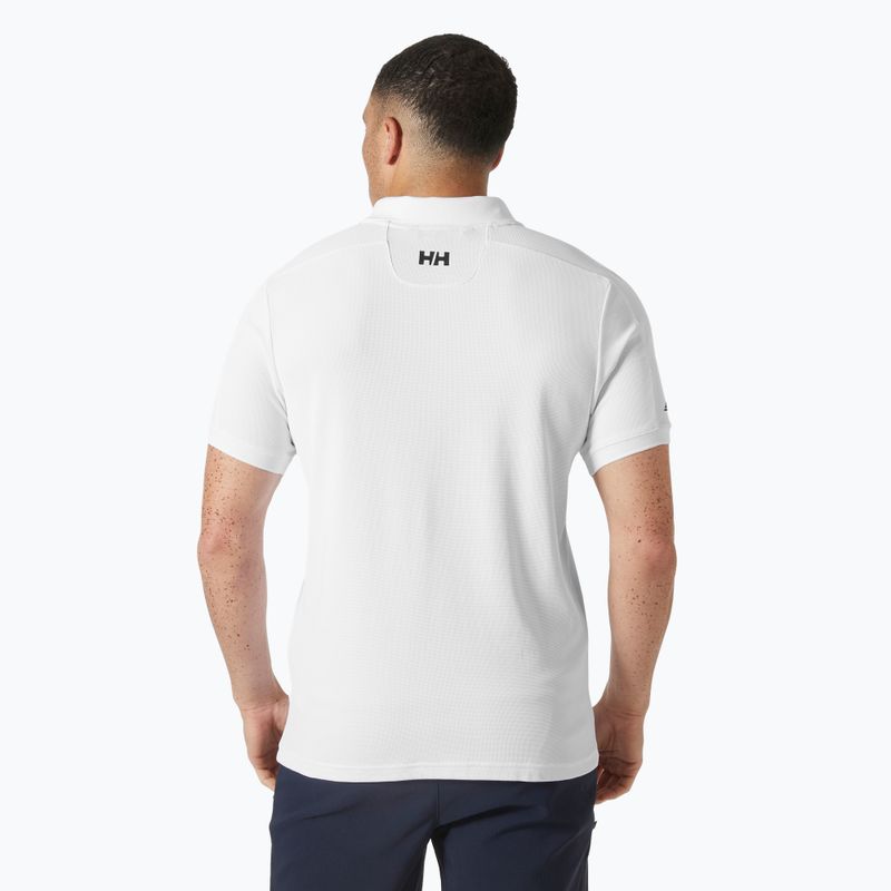 Men's Helly Hansen Hp Race Polo Shirt 2.0 white 2
