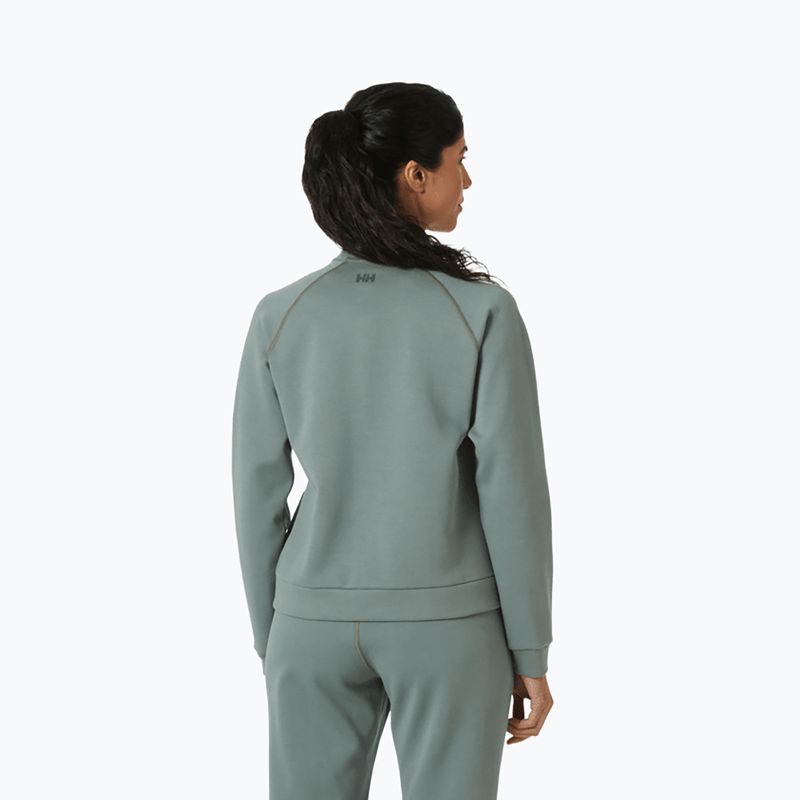 Women's sweatshirt Helly Hansen HP Tech Sweat Half Zip grey cactus 2