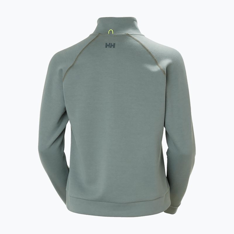 Women's sweatshirt Helly Hansen HP Tech Sweat Half Zip grey cactus 4