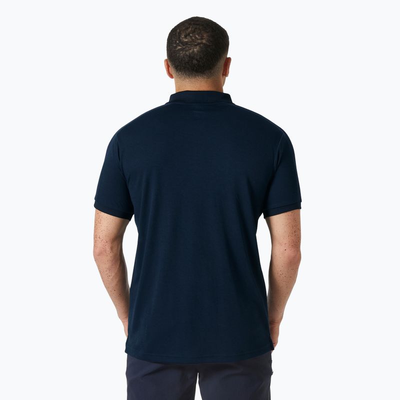Men's Helly Hansen Hp 1/2 Zip Polo Shirt navy 2