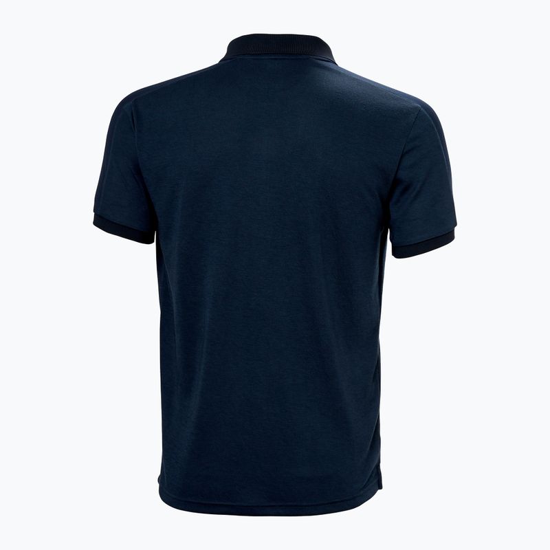 Men's Helly Hansen Hp 1/2 Zip Polo Shirt navy 6