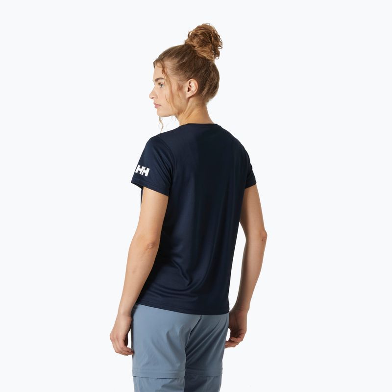 Helly Hansen women's t-shirt HH Tech 2.0 navy 3