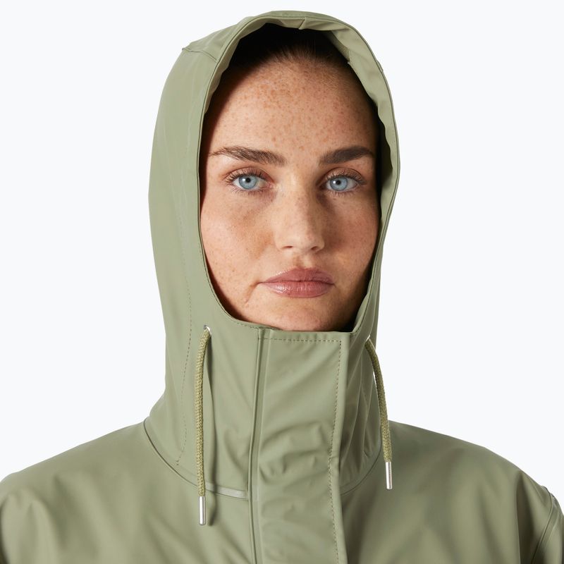 Helly Hansen women's raincoat Moss Rain Coat lav green 3