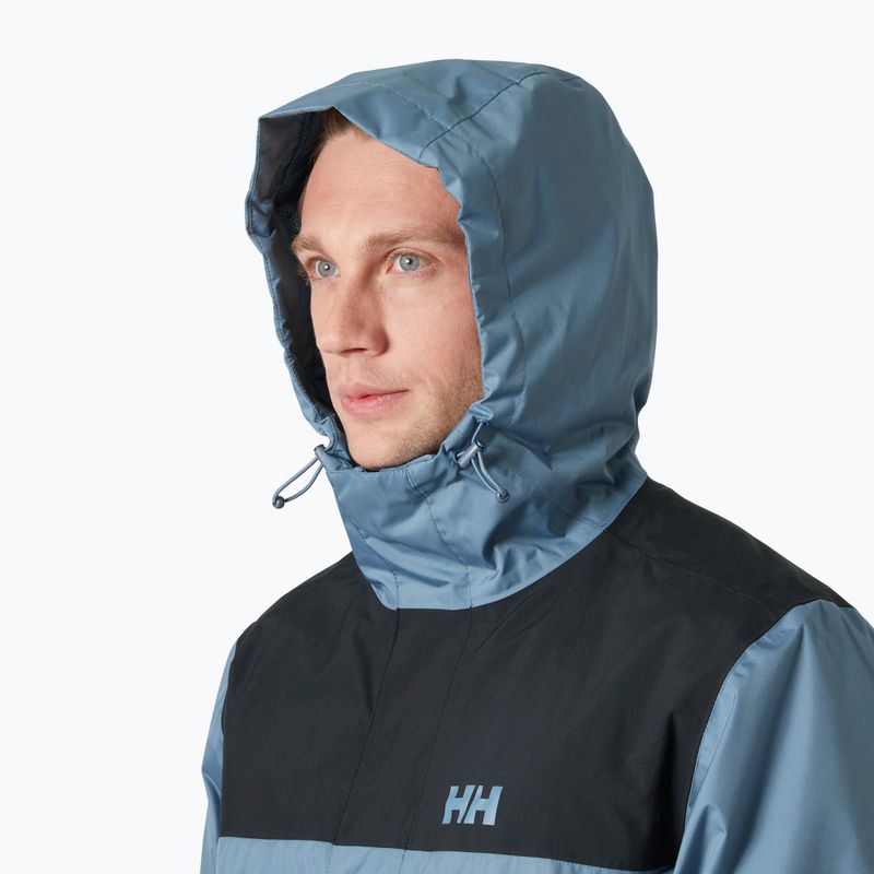 Helly Hansen men's rain jacket Vancouver washed navy 3