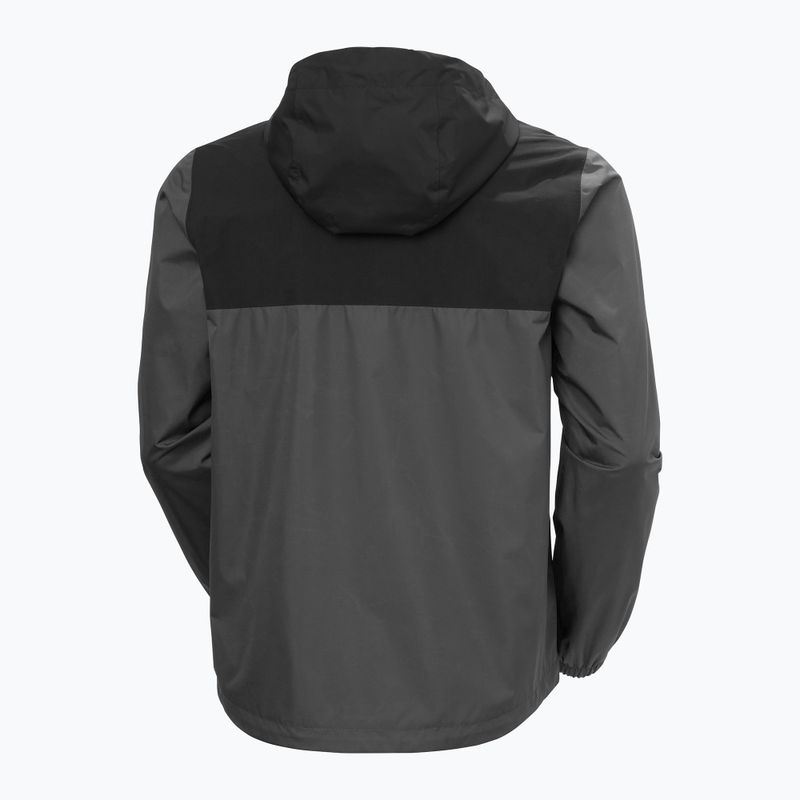 Helly Hansen Vancouver men's rain jacket ebony 2