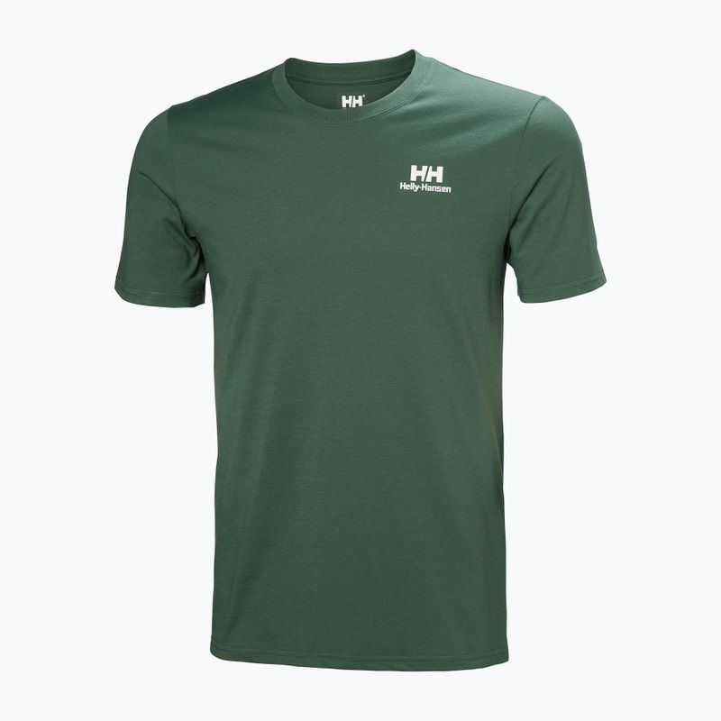 Men's Helly Hansen Nord Graphic jungle green T-shirt 4
