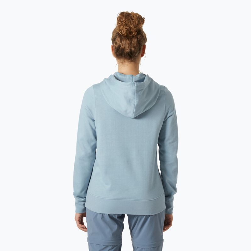 Women's Helly Hansen Nord Graphic Pullover Hoodie windy blue 2
