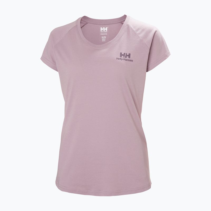 Helly Hansen Nord Graphic Drop purple clay women's t-shirt 4