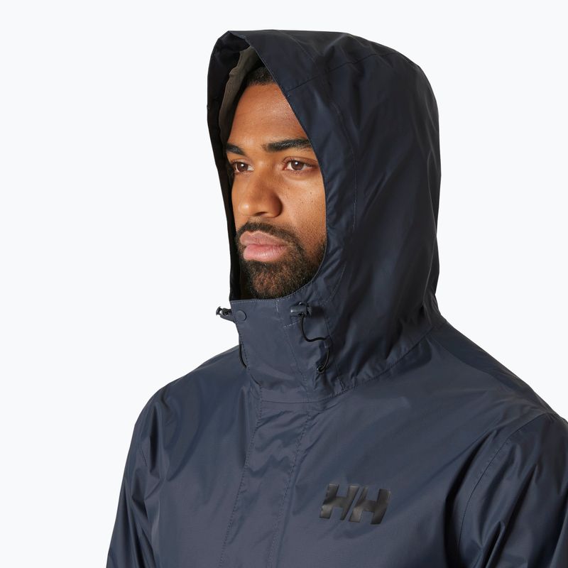 Helly Hansen men's rain jacket Loke alpine frost 3
