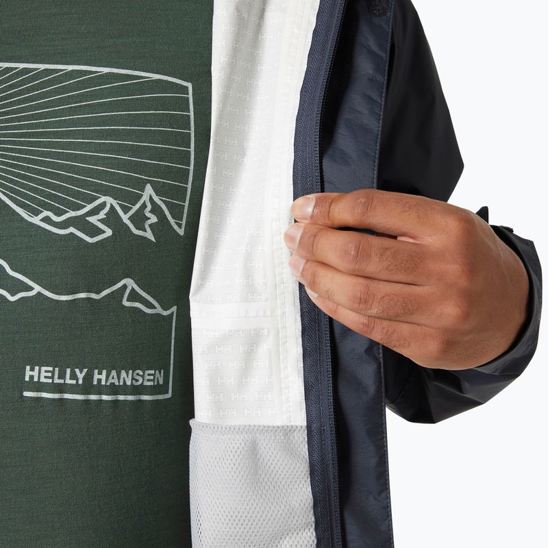 Helly Hansen men's rain jacket Loke alpine frost 6