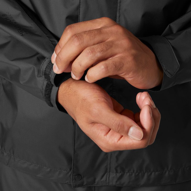 Helly Hansen men's rain jacket Loke black 4