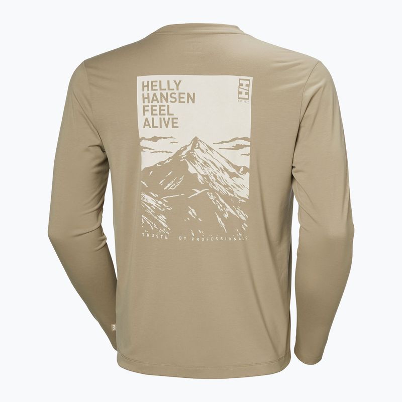 Men's Helly Hansen Skog Graphic pebble longsleeve 6