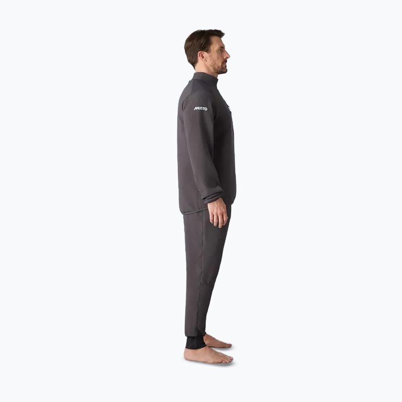 Men's sailing sweatshirt Musto Storm Fleece Midlayer carbon 4