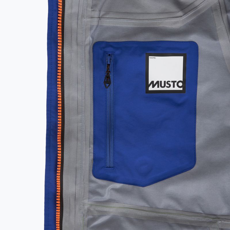 Men's Musto BR3 Pertex Offshore mazarine blue sailing jacket 7
