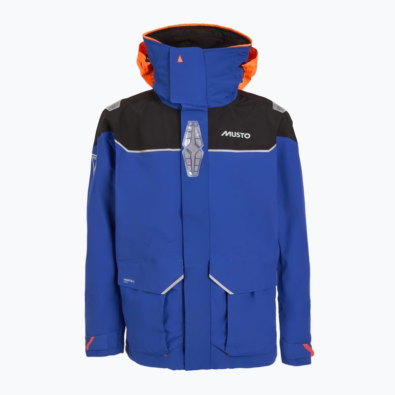 Men's Musto BR3 Pertex Offshore mazarine blue sailing jacket 9