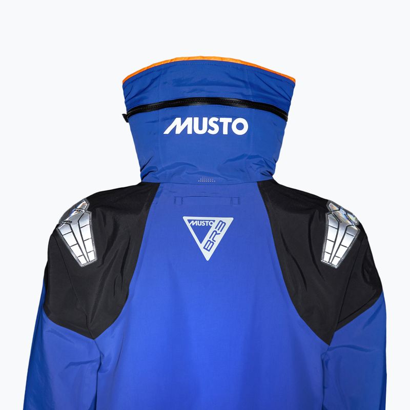 Men's Musto BR3 Pertex Offshore mazarine blue sailing jacket 11