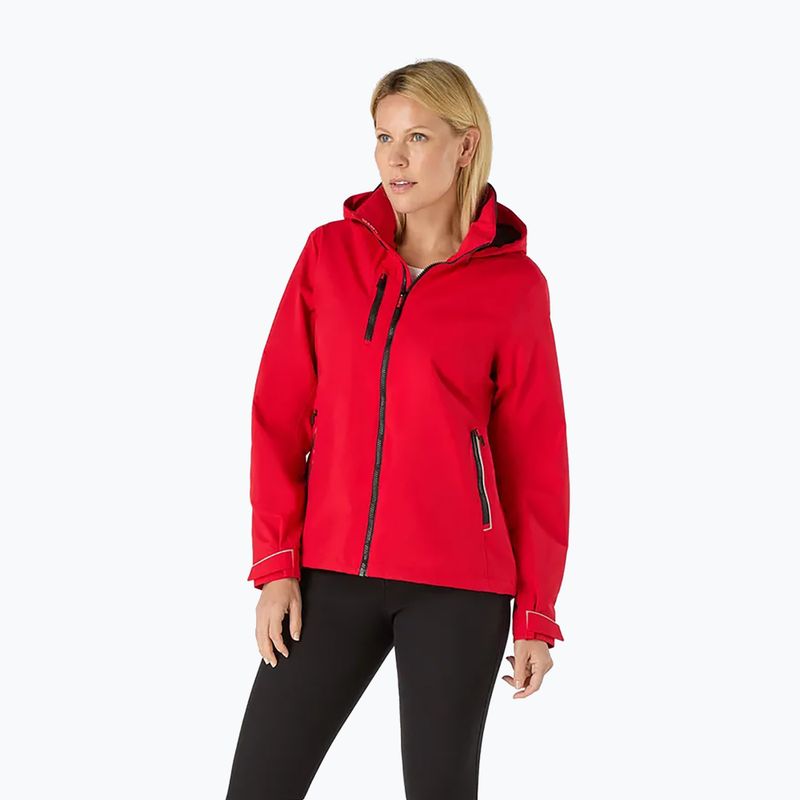 Women's sailing jacket Musto Sardinia true red 4