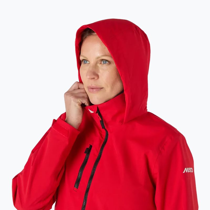 Women's sailing jacket Musto Sardinia true red 6