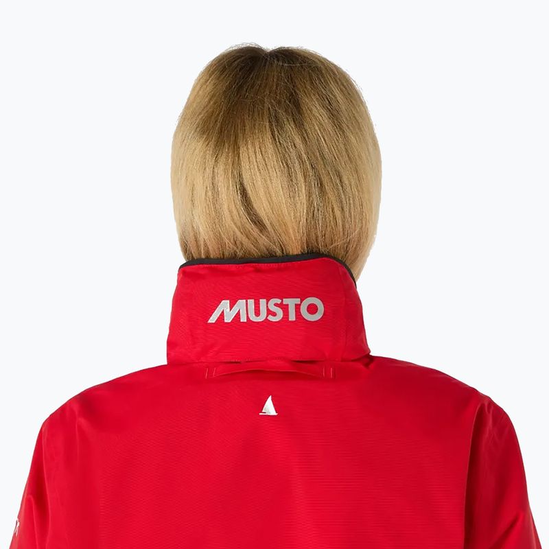Women's sailing jacket Musto Sardinia true red 7