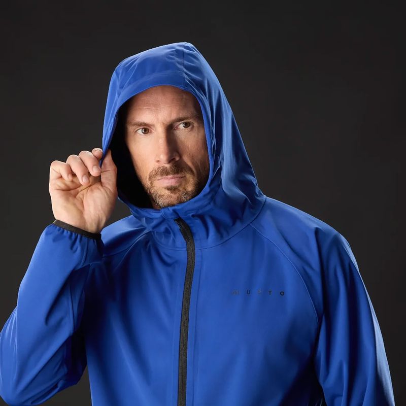 Men's Musto Evo Venture 3L mazarine blue sailing jacket 6