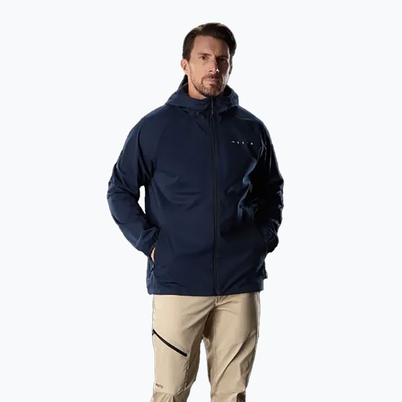 Men's Musto Evo Venture 3L navy sailing jacket