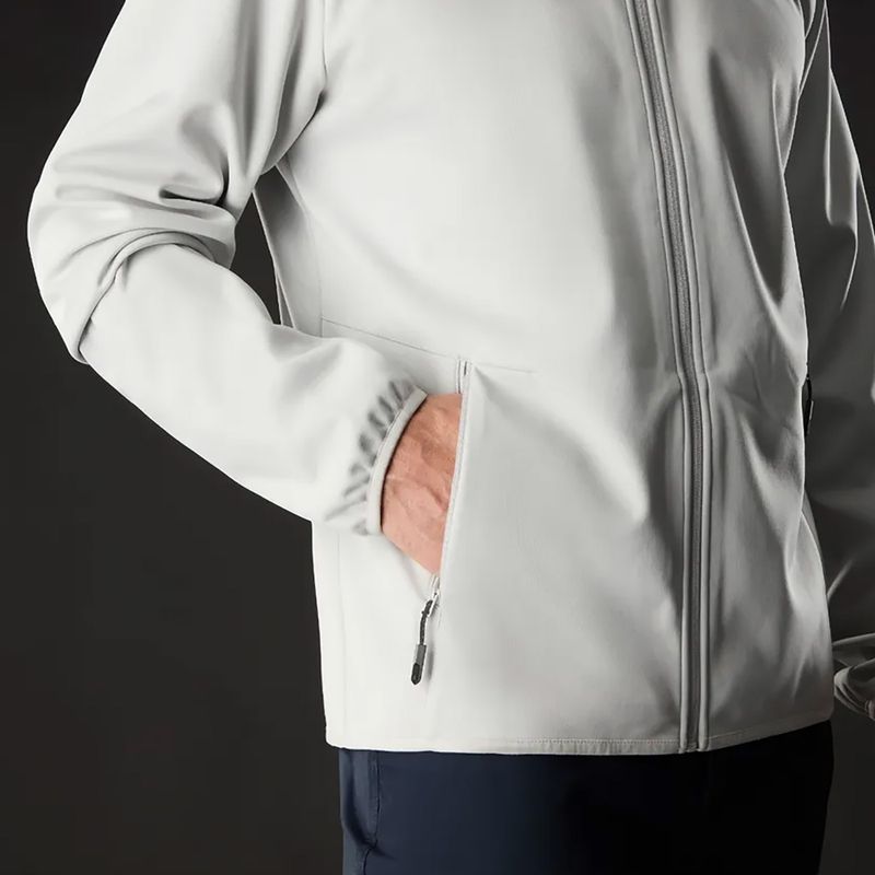 Women's Musto Evo Crew Softshell Jacket platinum 9
