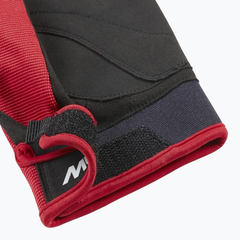 Musto Essential Sailing Long Finger 2.0 true red sailing gloves 2