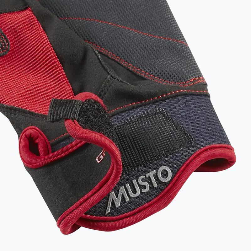 Musto Performance Long Finger 2.0 true red sailing gloves 2
