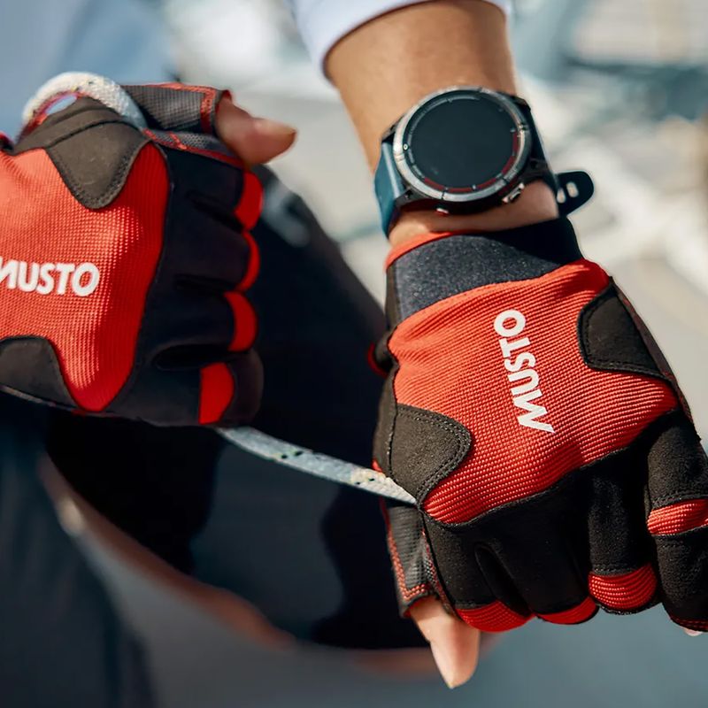 Sailing gloves Musto Performance Short Finger 2.0 black 3