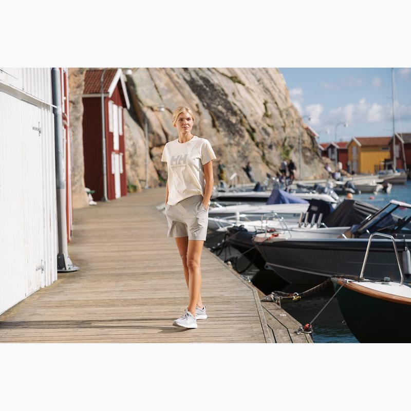 Helly Hansen women's T-shirt Logo 3.0 cream 4