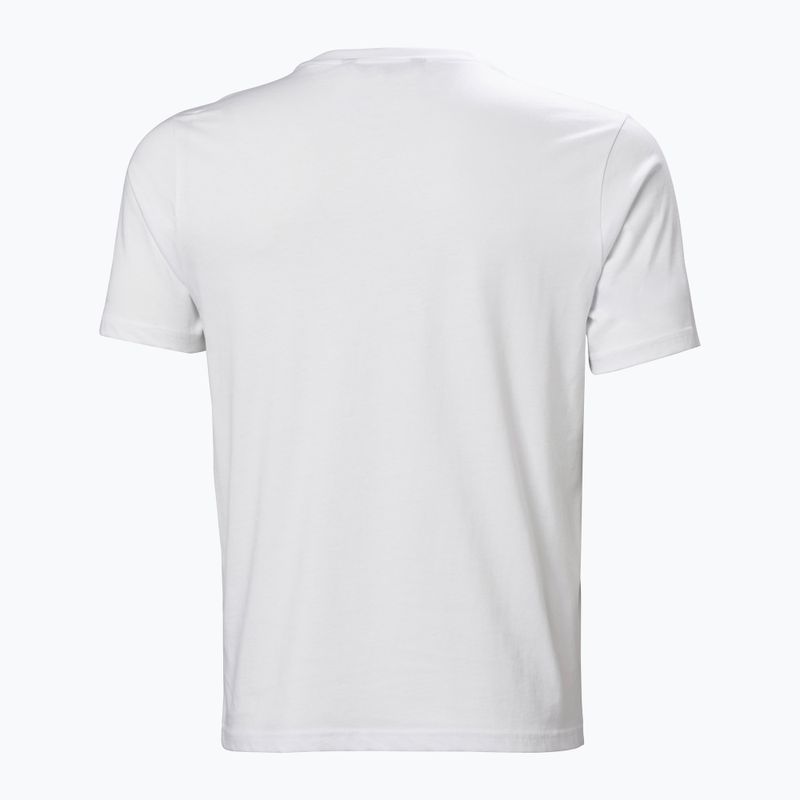 Men's Helly Hansen Logo T-shirt 3.0 white 5
