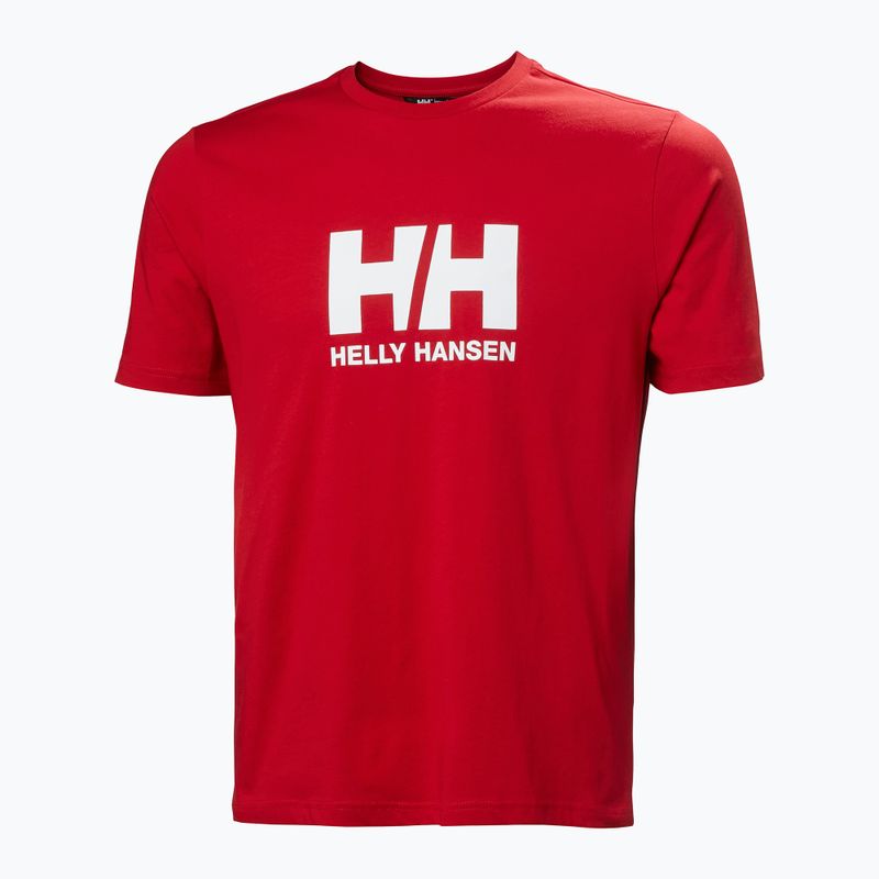 Men's Helly Hansen Logo 3.0 T-shirt red 4