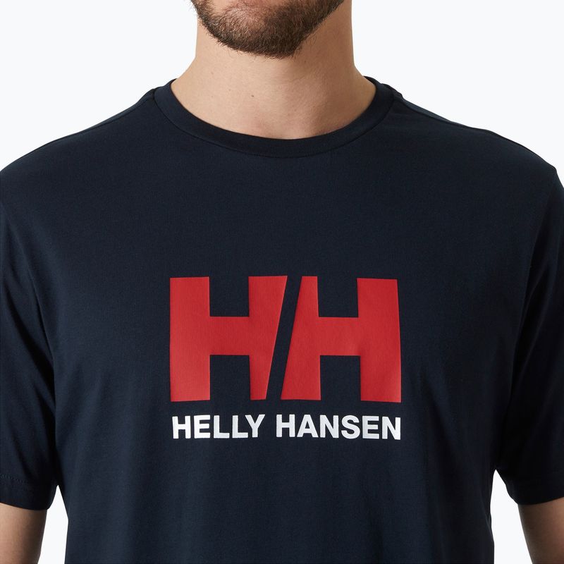 Men's Helly Hansen Logo 3.0 T-shirt navy 3
