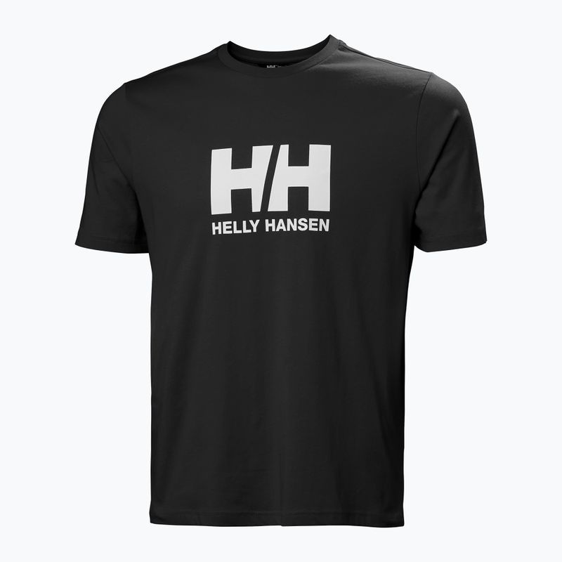 Men's Helly Hansen Logo 3.0 T-shirt black 4
