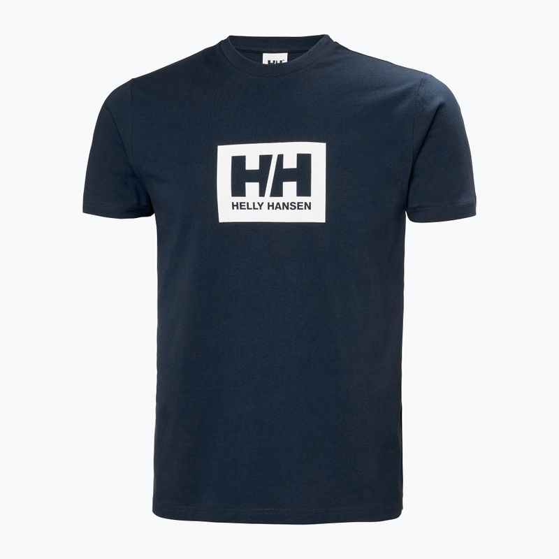 Men's Helly Hansen Box T 2.0 T-shirt navy 3
