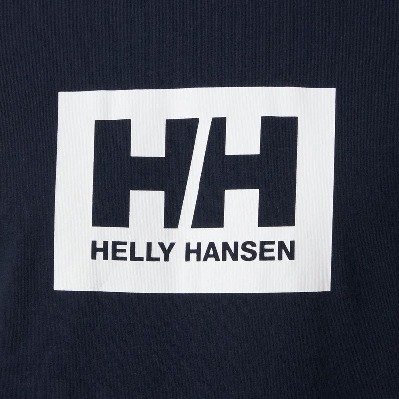 Men's Helly Hansen Box T 2.0 T-shirt navy 5