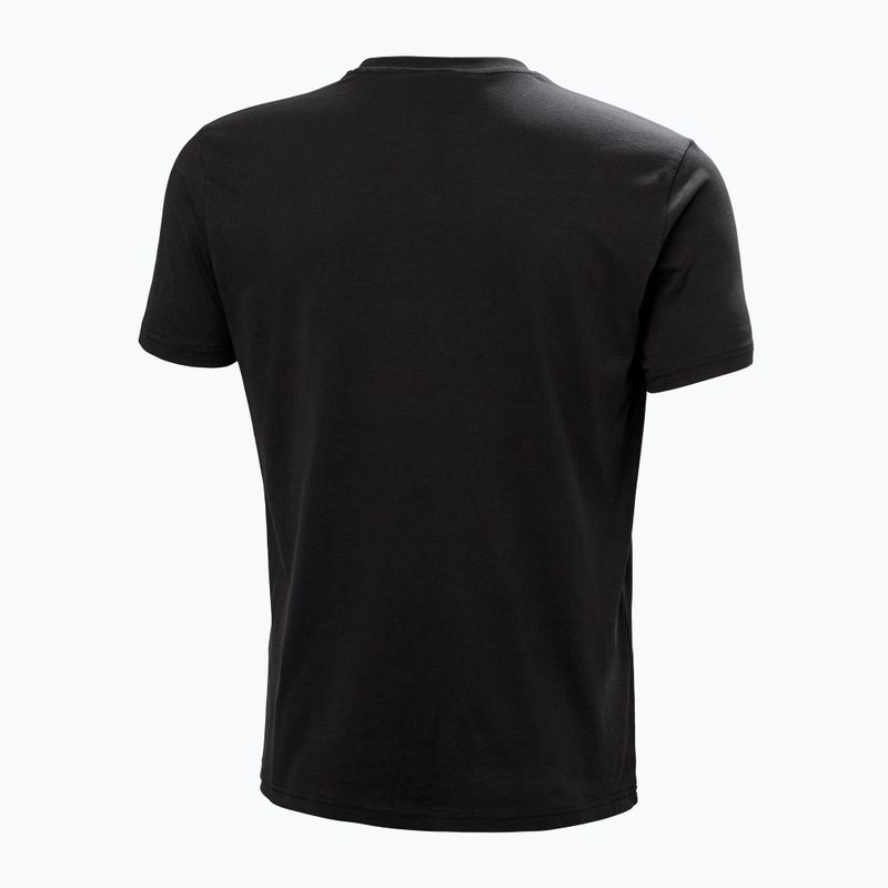 Men's Helly Hansen Box T 2.0 T-shirt black 5