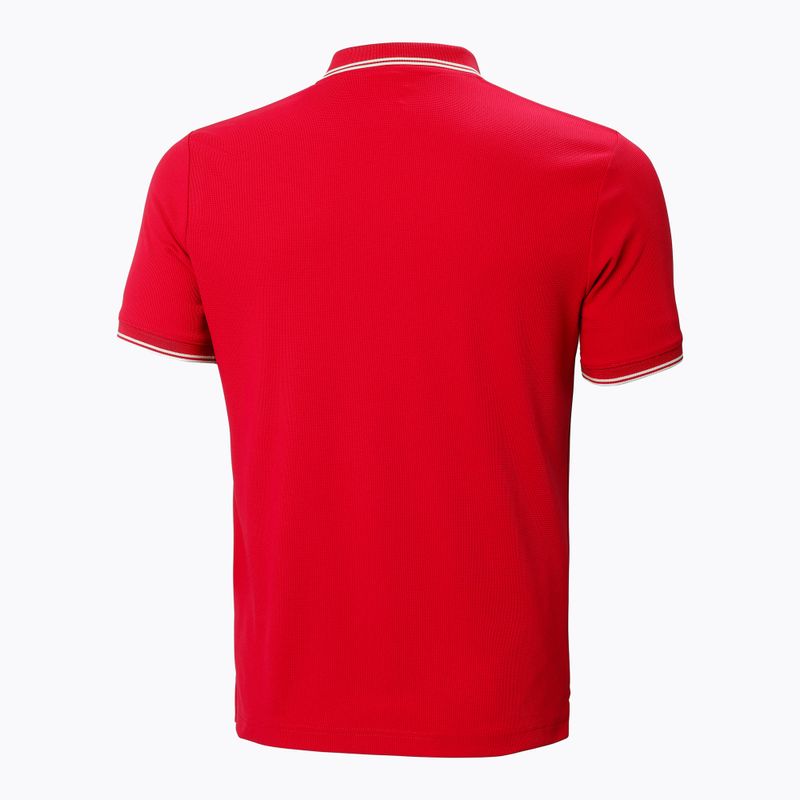 Men's Helly Hansen Kos Polo shirt red 2