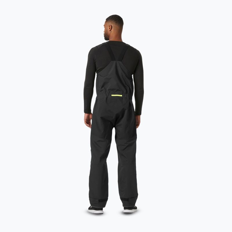 Helly Hansen men's sailing trousers Pier 4.0 Bib ebony 2