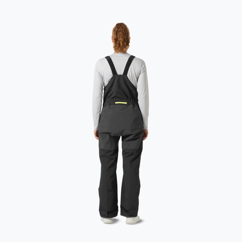 Women's sailing trousers Helly Hansen Pier 4.0 Bib ebony 2
