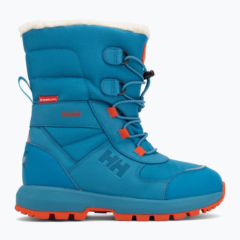 Helly Hansen Jk Silverton Boot HellyTech children's snow boots cerulean blue/cherry tom 2