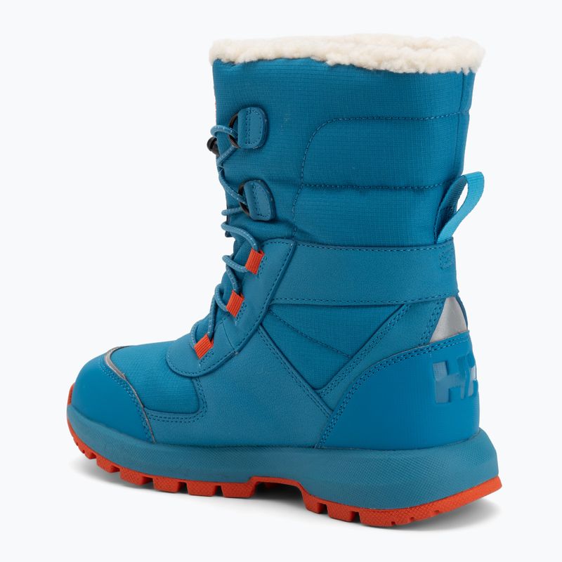 Helly Hansen Jk Silverton Boot HellyTech children's snow boots cerulean blue/cherry tom 3