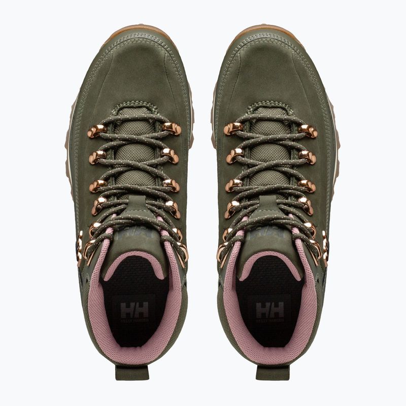 Helly Hansen women's trekking boots The Forester Premium utility green/cream 5