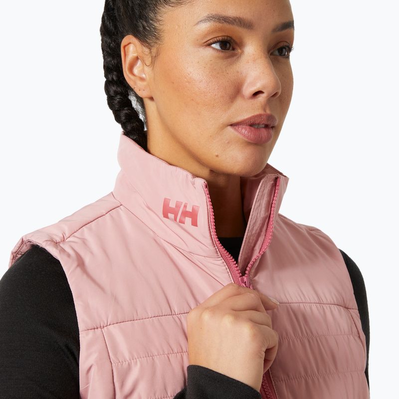 Helly Hansen women's sleeveless Crew Insulator 2.0 pink salt 3